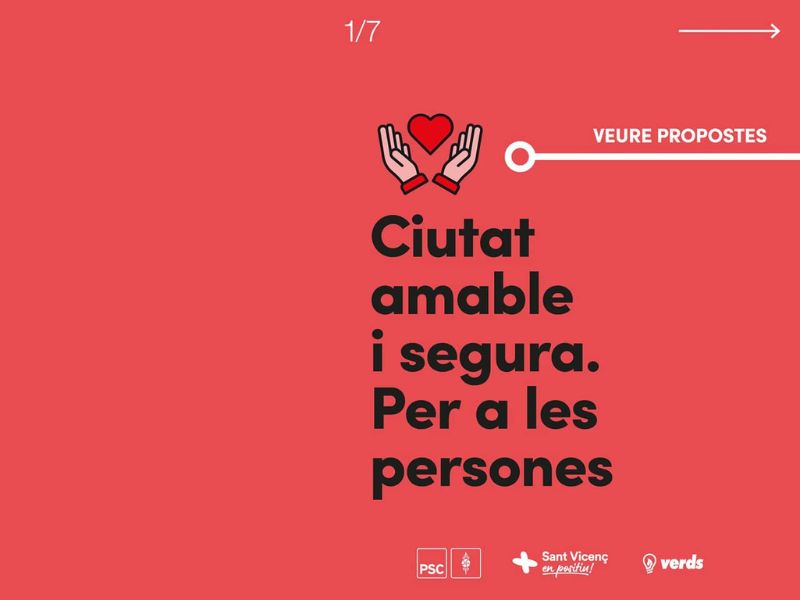 Ciutat amable i segura per a les persones
